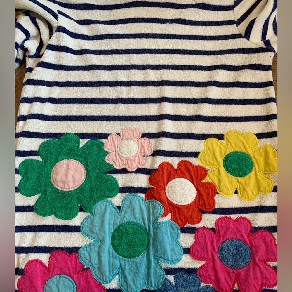 Mini Boden kids size 7-8Y toweling dress